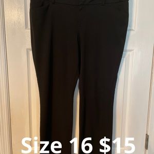 Dress pants black